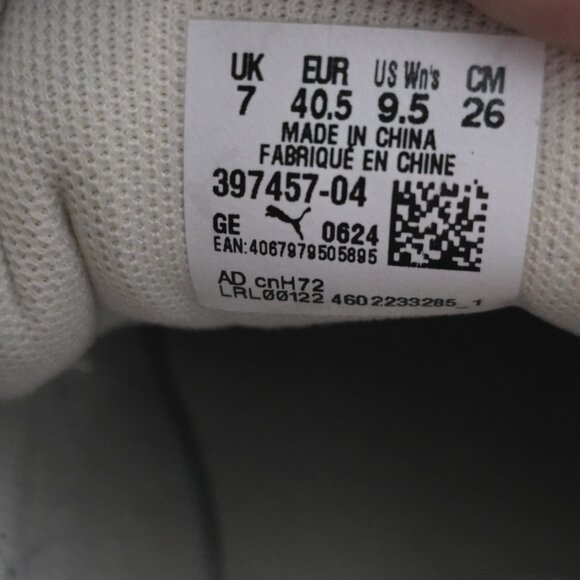 Women's Size 9.5 - Puma WMNS Karmen 2 Platform Nu Warm White Grey 406592-02 - Picture 9 of 9